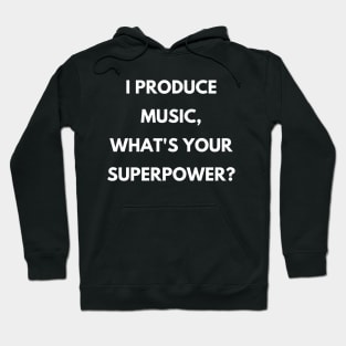 Music Producer Funny Hoodie